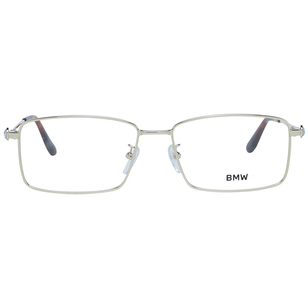 Gold Men Glasses Frame BMW
