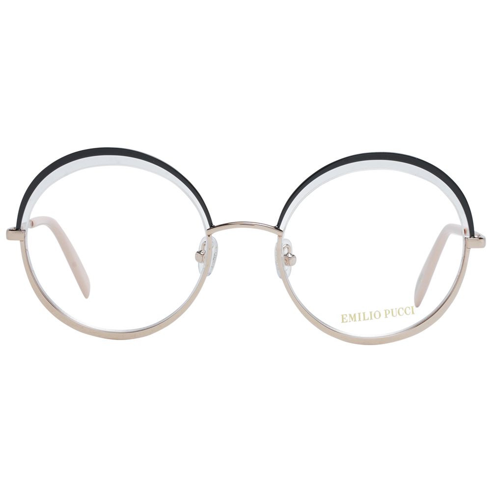 Black Women Glasses Frame Emilio Pucci
