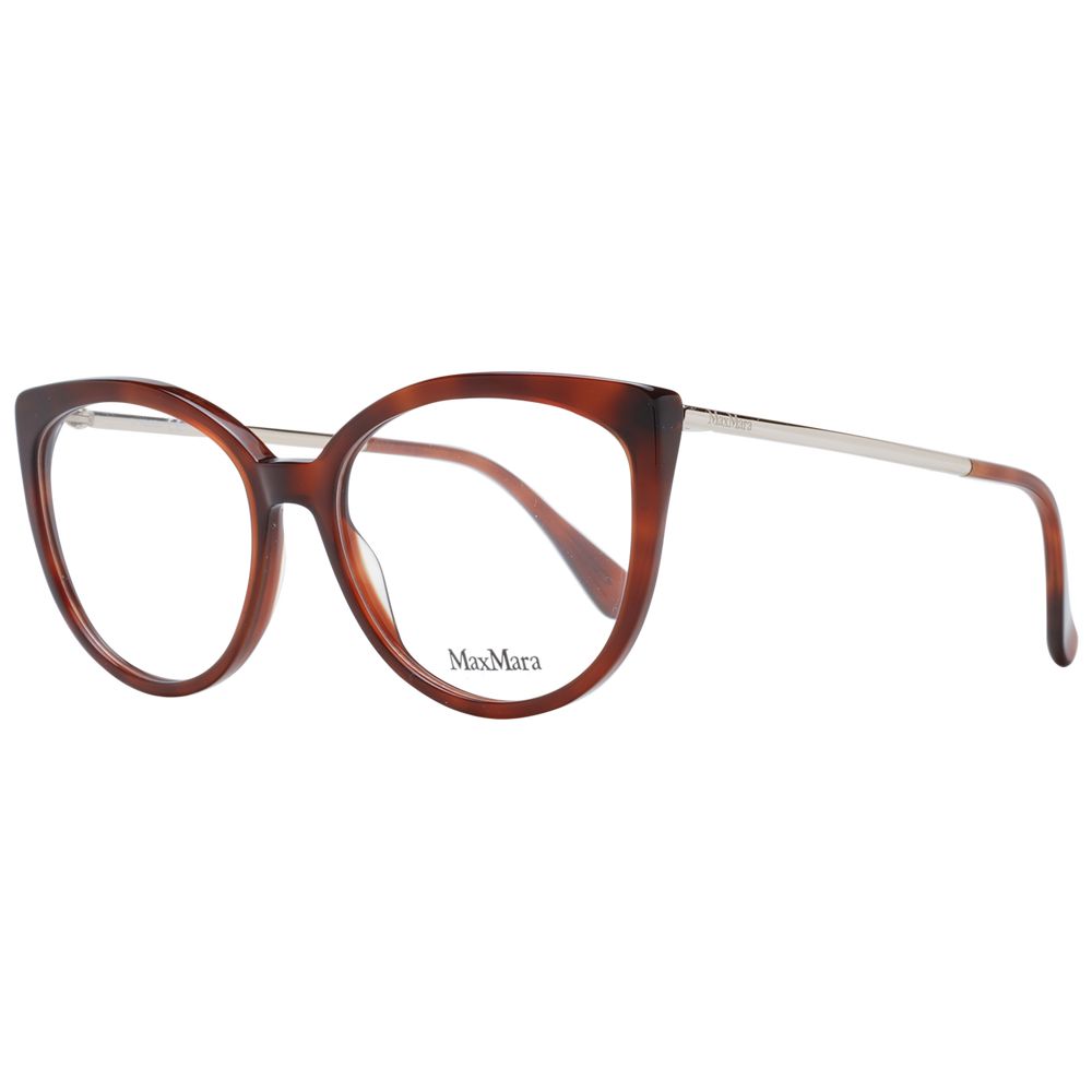 Brown Women Glasses Frame Max Mara
