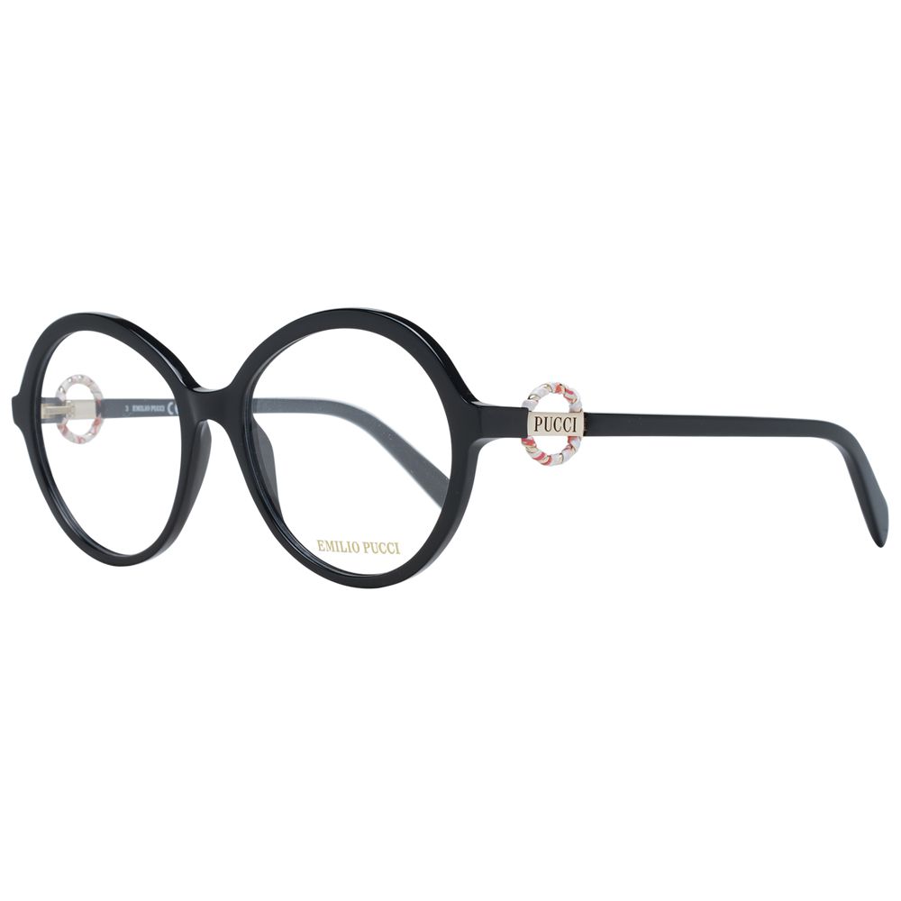 Black Women Glasses Frame Emilio Pucci