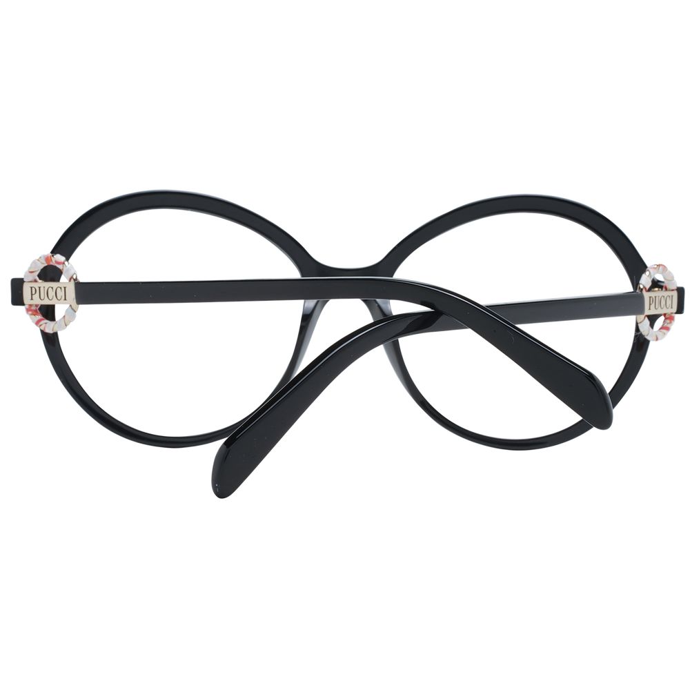 Black Women Glasses Frame Emilio Pucci