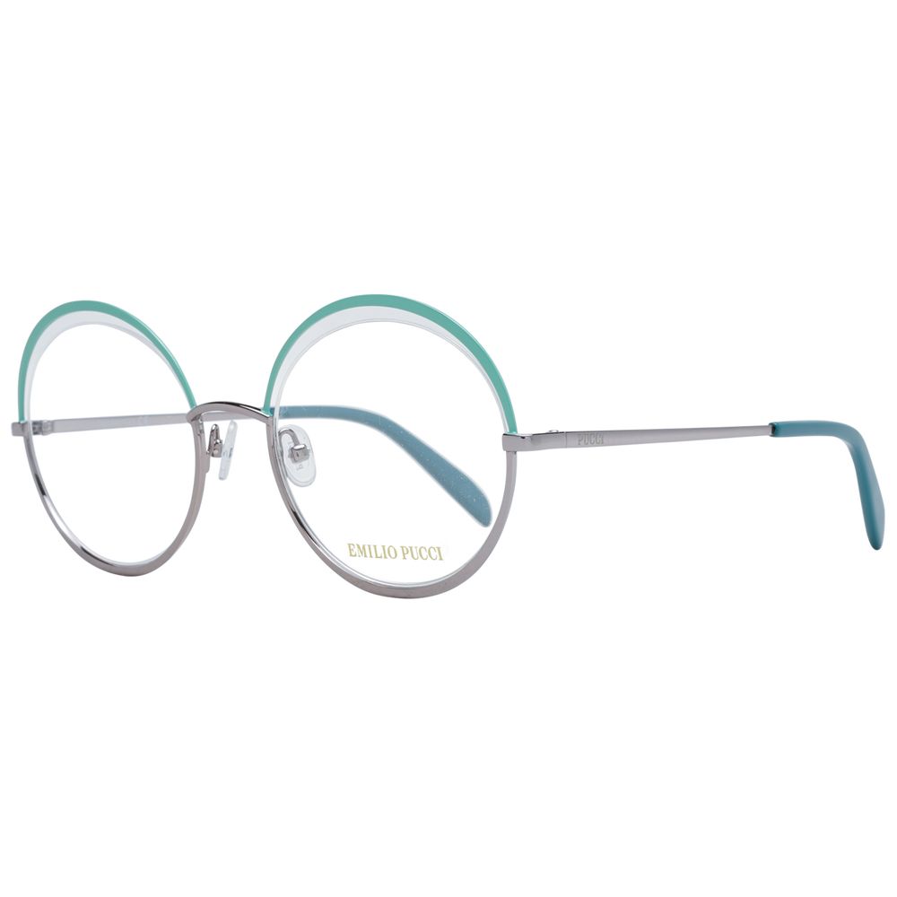 Green Women Glasses Frame Emilio Pucci