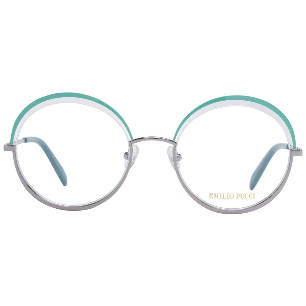 Green Women Glasses Frame Emilio Pucci