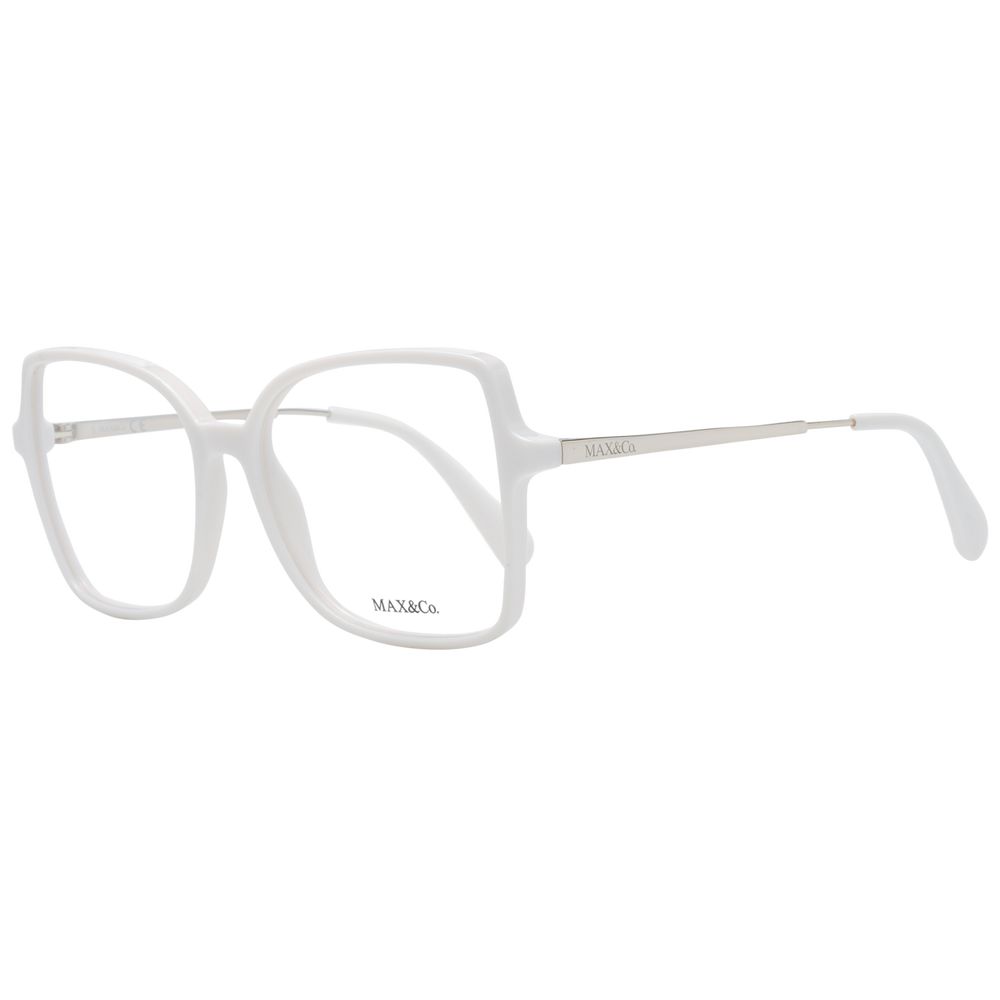 White Women Glasses Frame Max & Co