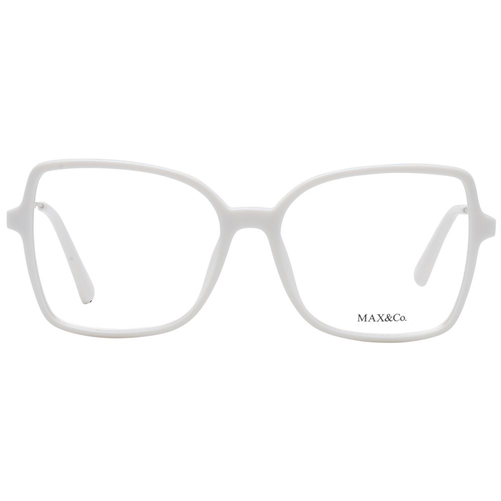 White Women Glasses Frame Max & Co