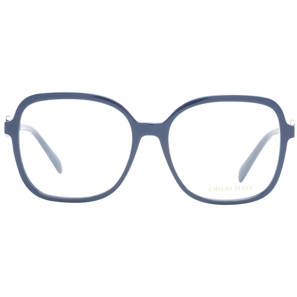 Blue Women Glasses Frame Emilio Pucci
