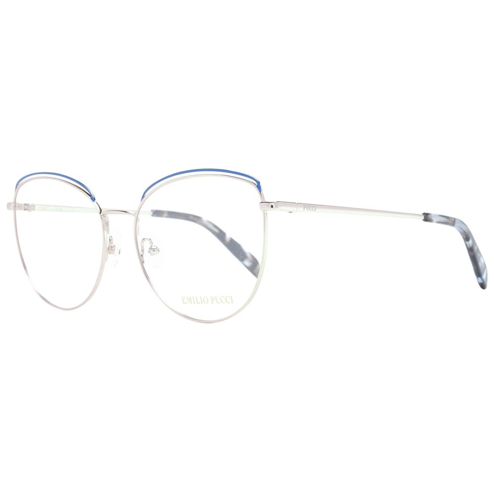 Blue Women Glasses Frame Emilio Pucci