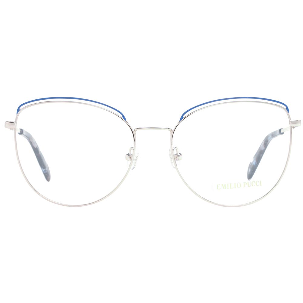 Blue Women Glasses Frame Emilio Pucci
