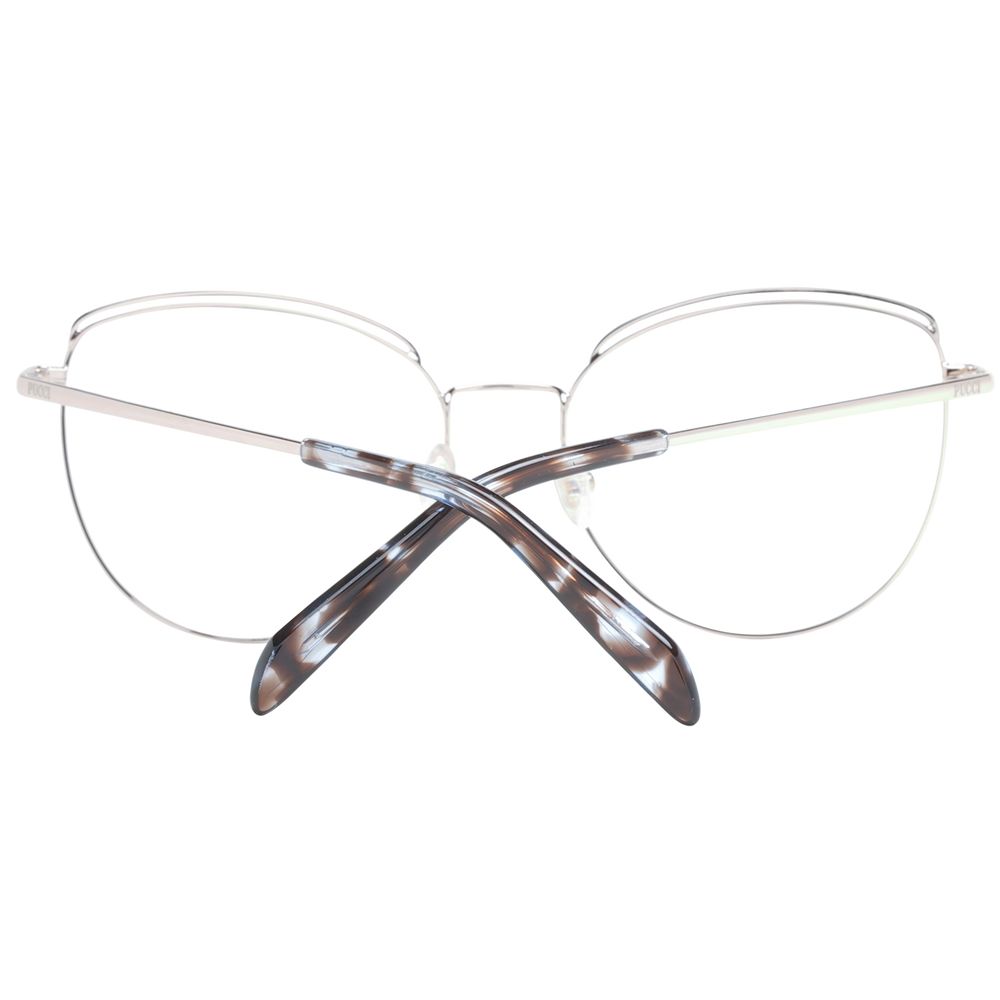 Blue Women Glasses Frame Emilio Pucci