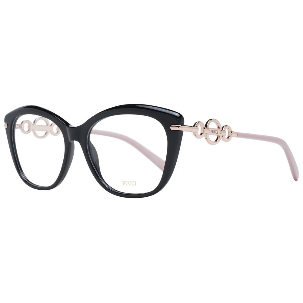 Black Women Glasses Frame Emilio Pucci