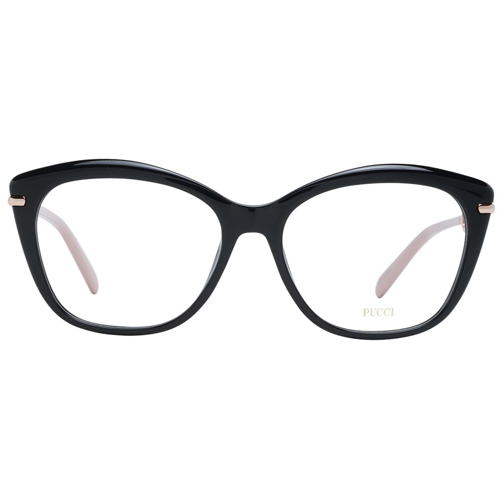 Black Women Glasses Frame Emilio Pucci