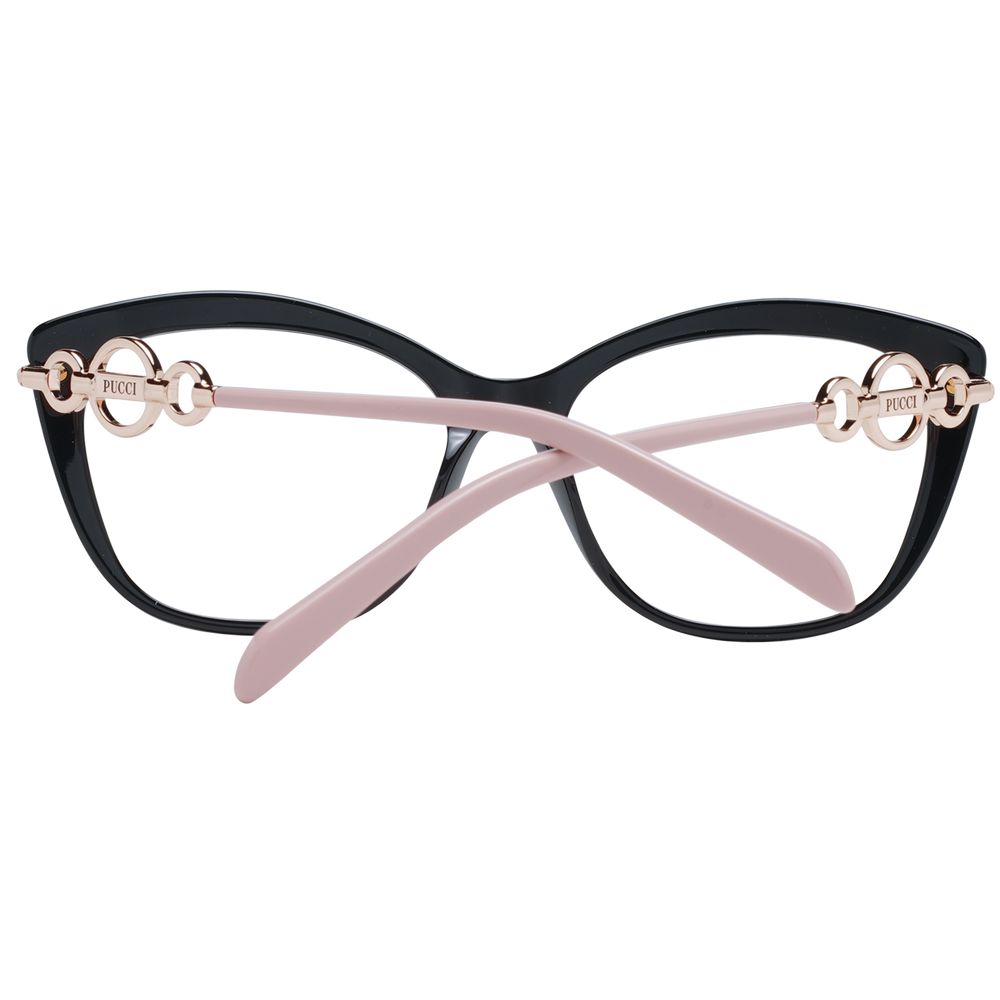 Black Women Glasses Frame Emilio Pucci