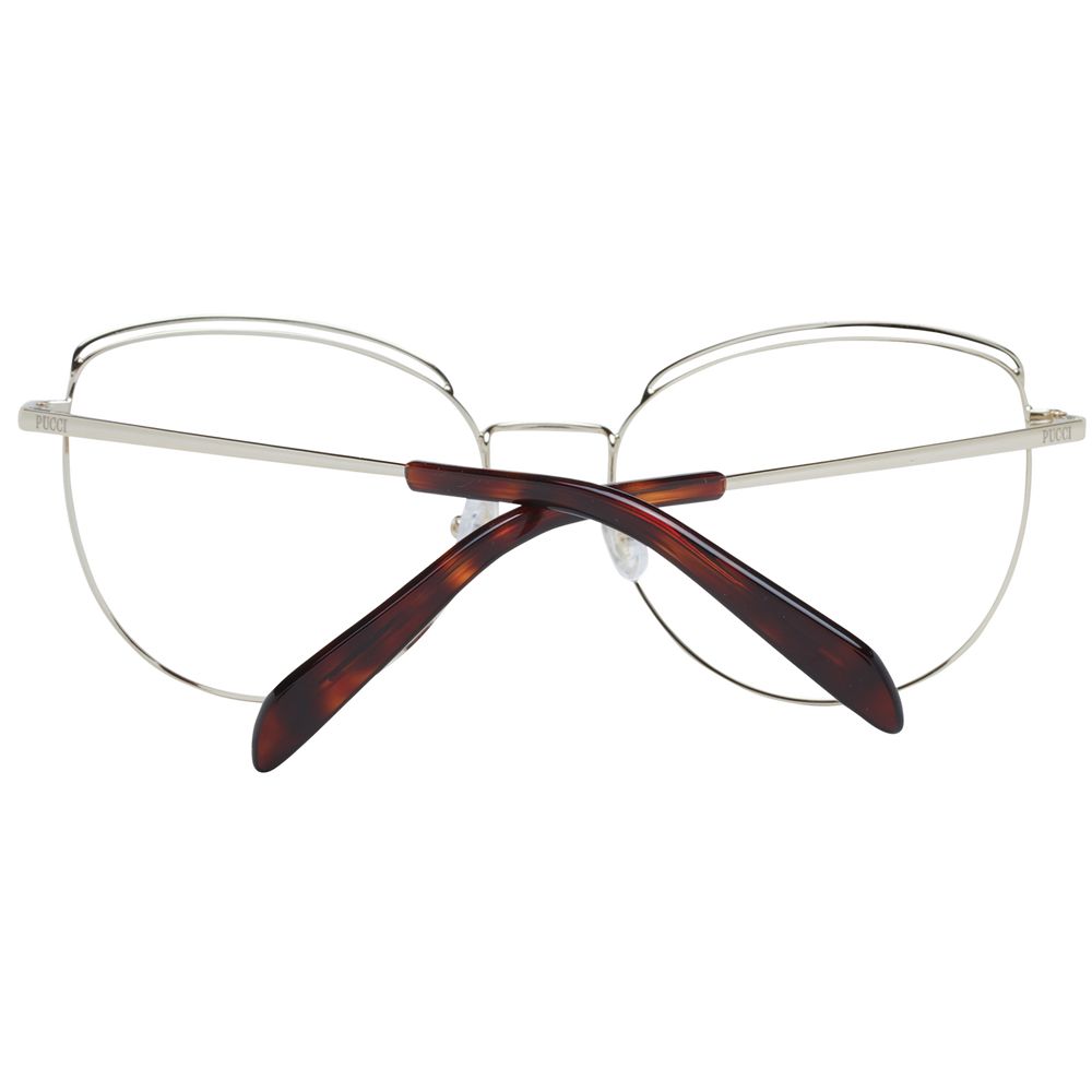 Red Women Glasses Frame Emilio Pucci