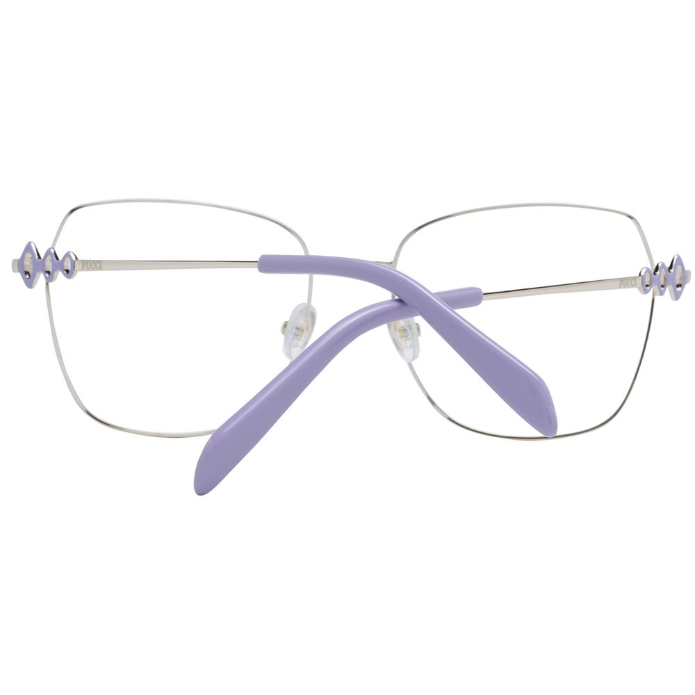 Blue Women Glasses Frame Emilio Pucci