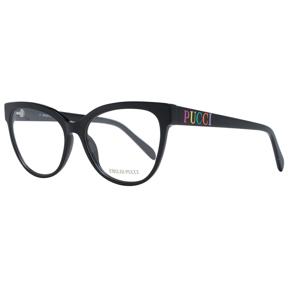 Black Women Glasses Frame Emilio Pucci