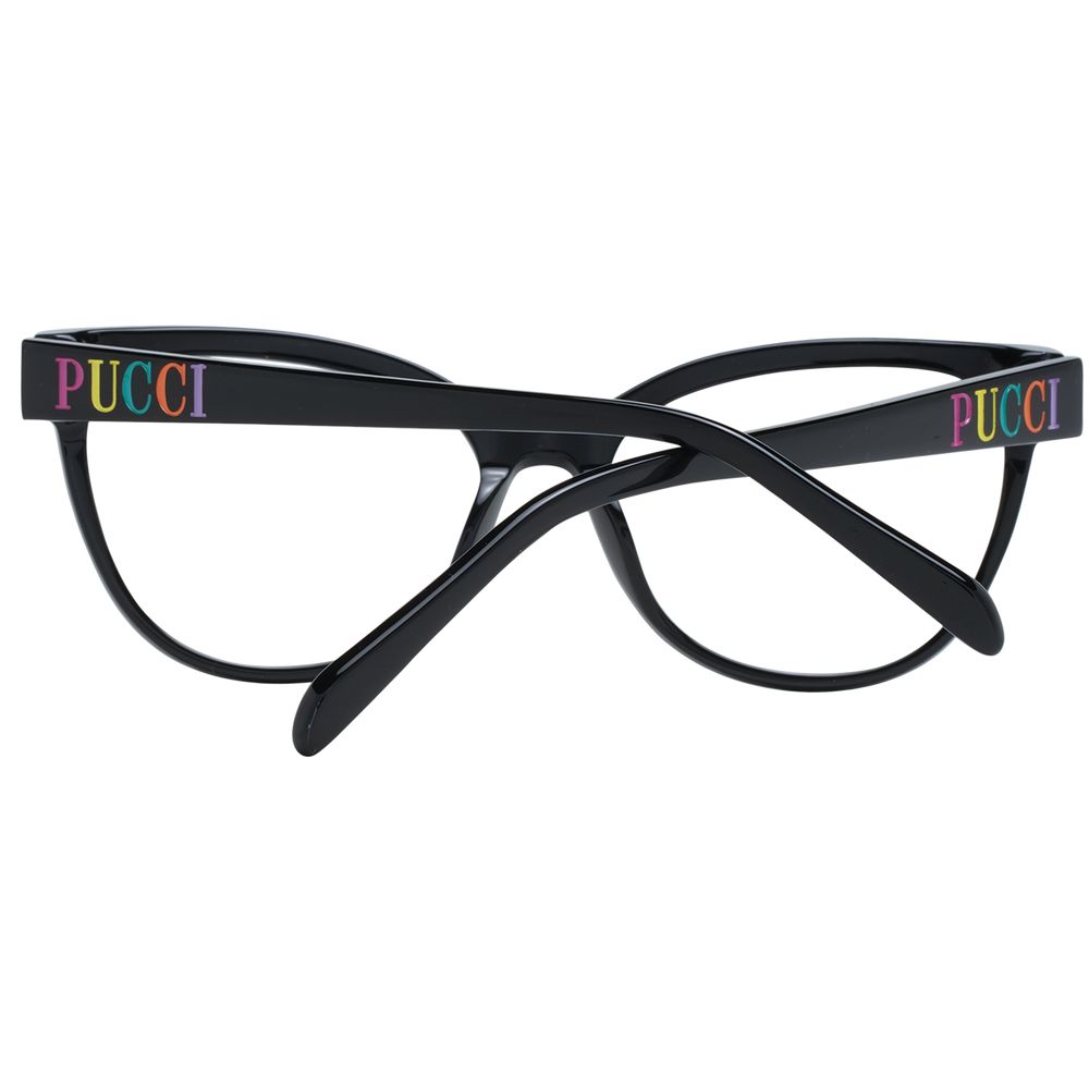Black Women Glasses Frame Emilio Pucci