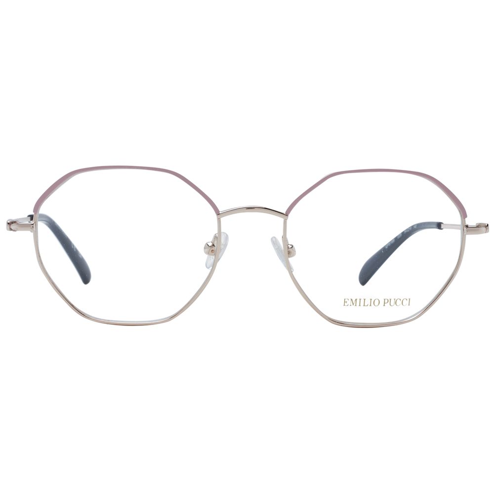Pink Women Glasses Frame Emilio Pucci