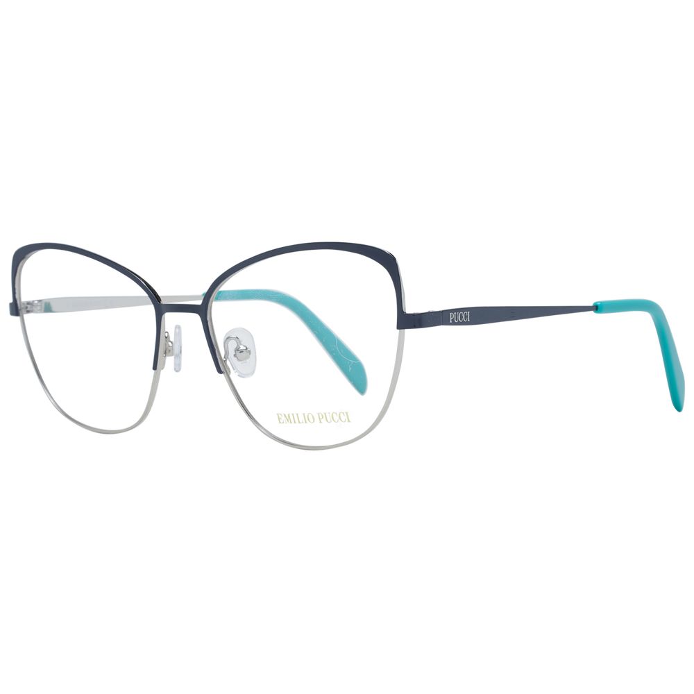 Blue Women Glasses Frame Emilio Pucci