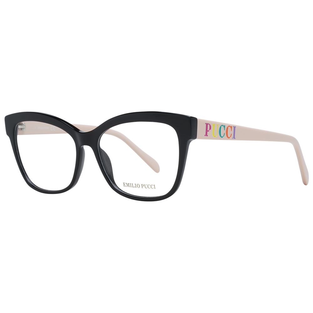 Black Women Glasses Frame Emilio Pucci