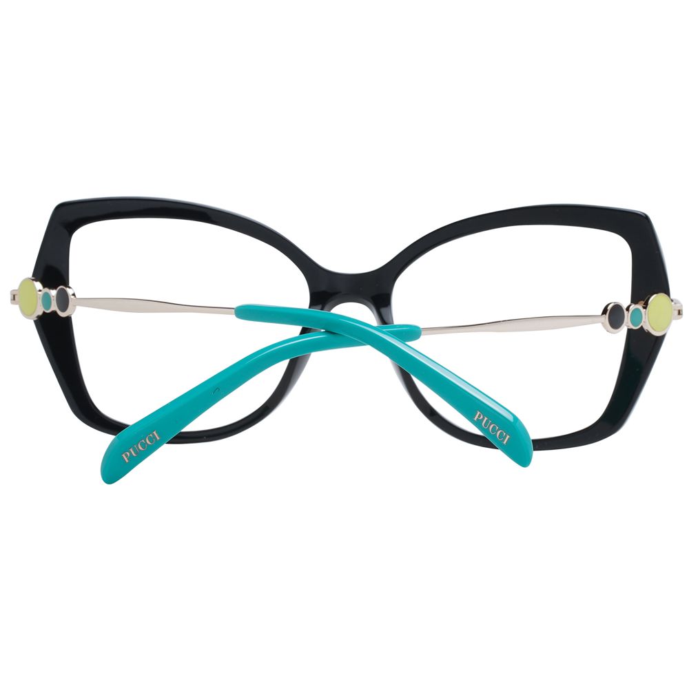 Black Women Glasses Frame Emilio Pucci