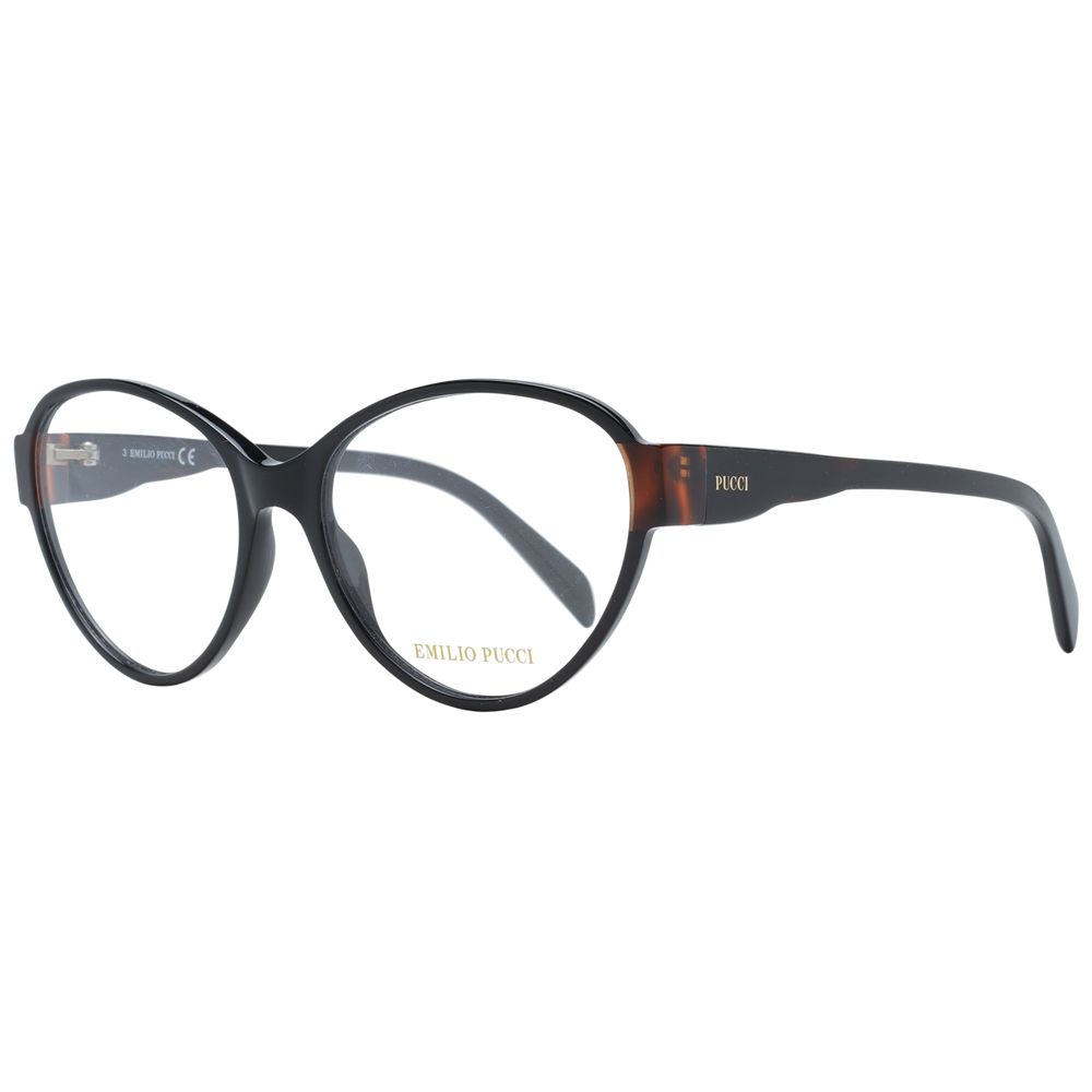 Black Women Glasses Frame Emilio Pucci