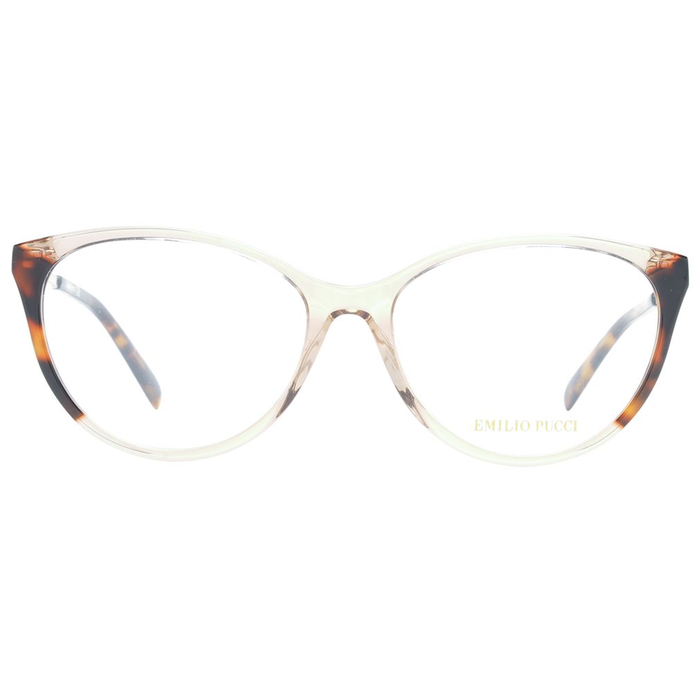 Brown Women Glasses Frame Emilio Pucci
