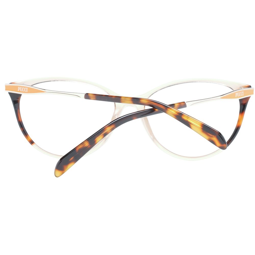 Brown Women Glasses Frame Emilio Pucci