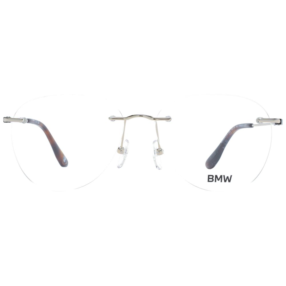 Gold Men Glasses Frame BMW