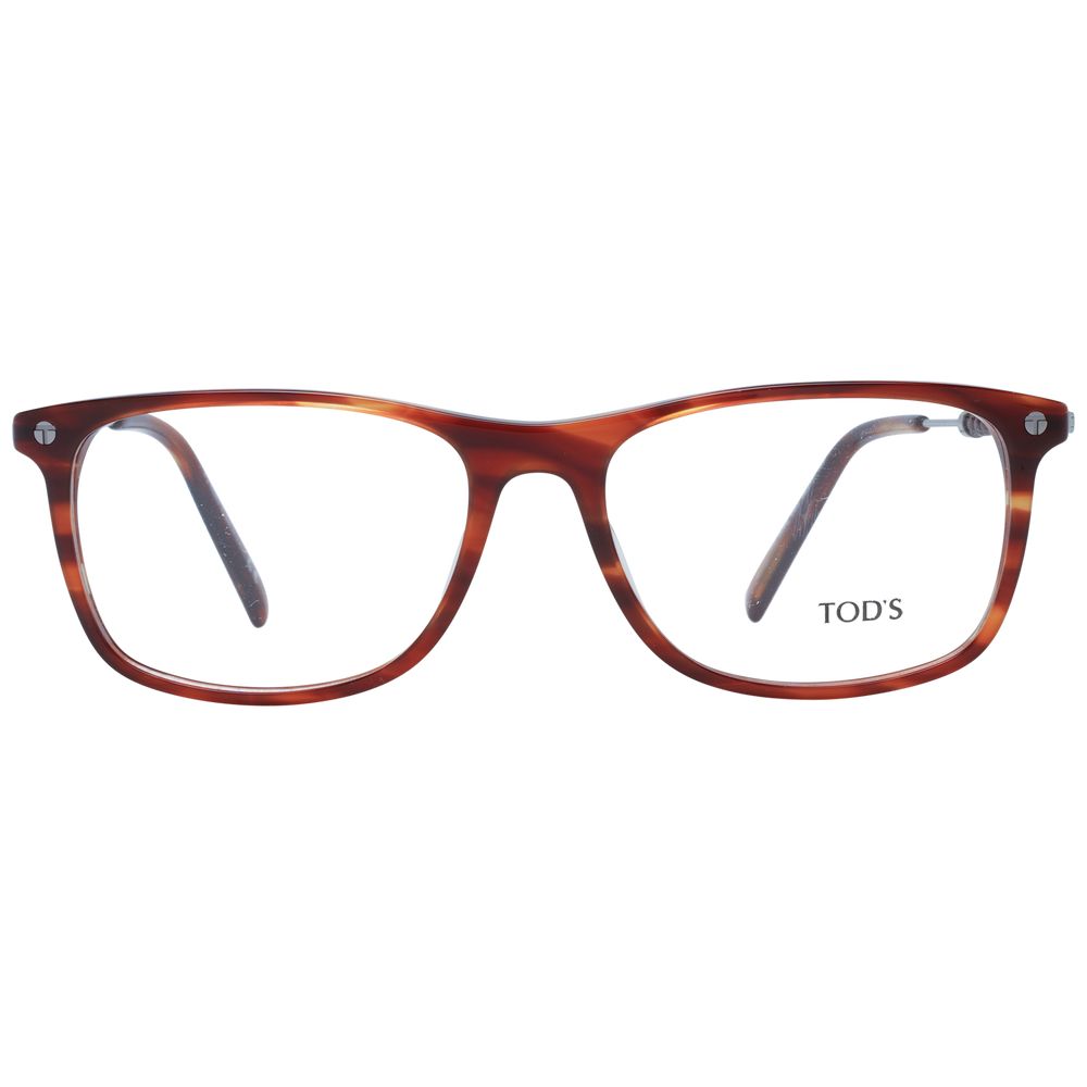 Brown Men Glasses Frame Tod's