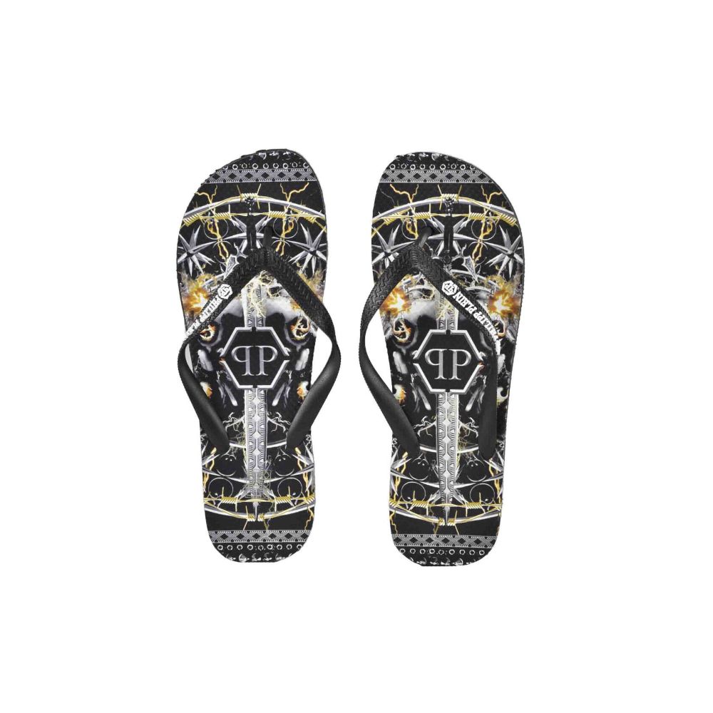 Multicolor Polyester Women's Sandal Philipp Plein