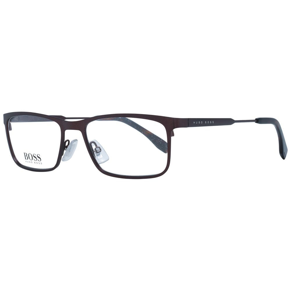 Brown Men Glasses Frame Hugo Boss