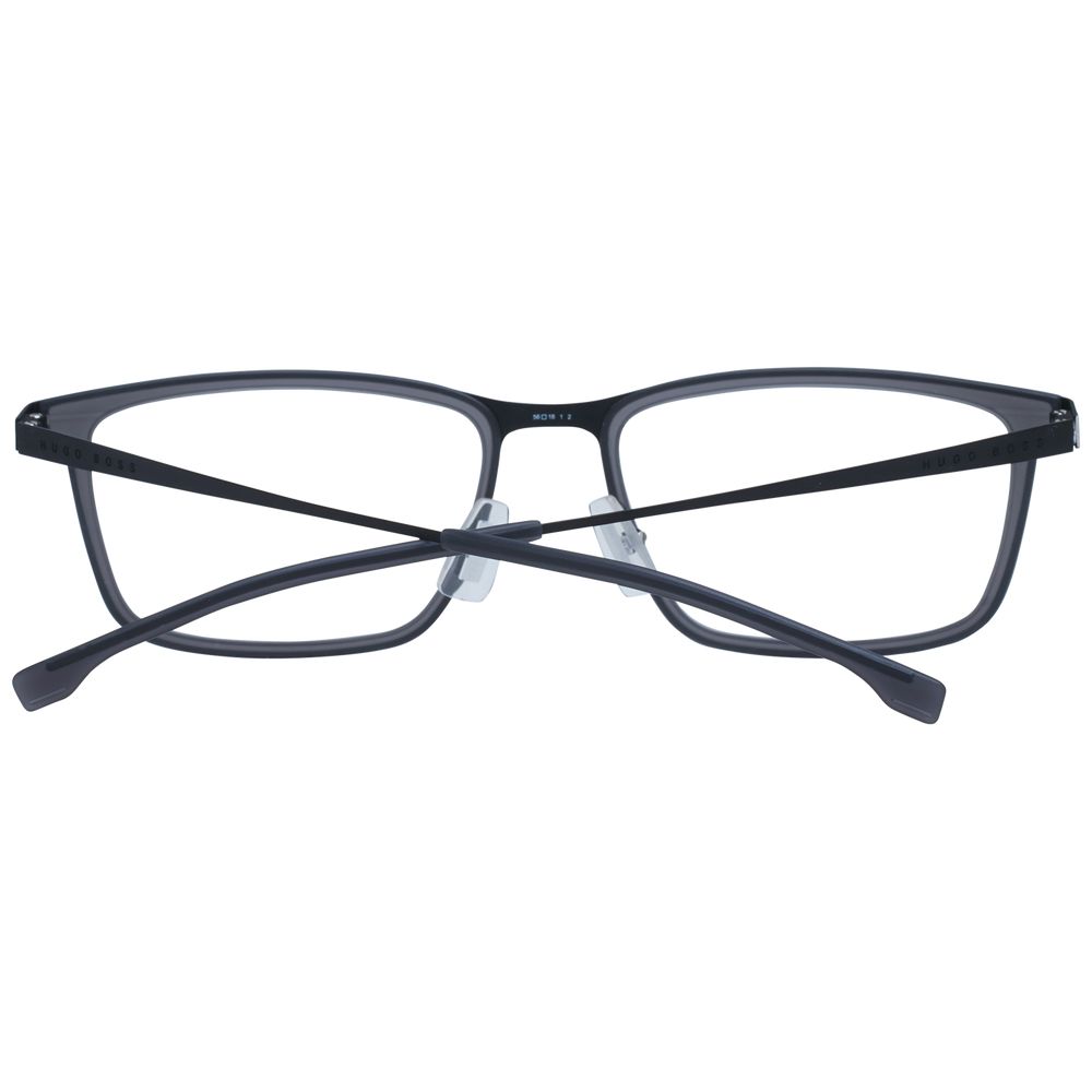 Gray Men Glasses Frame Hugo Boss