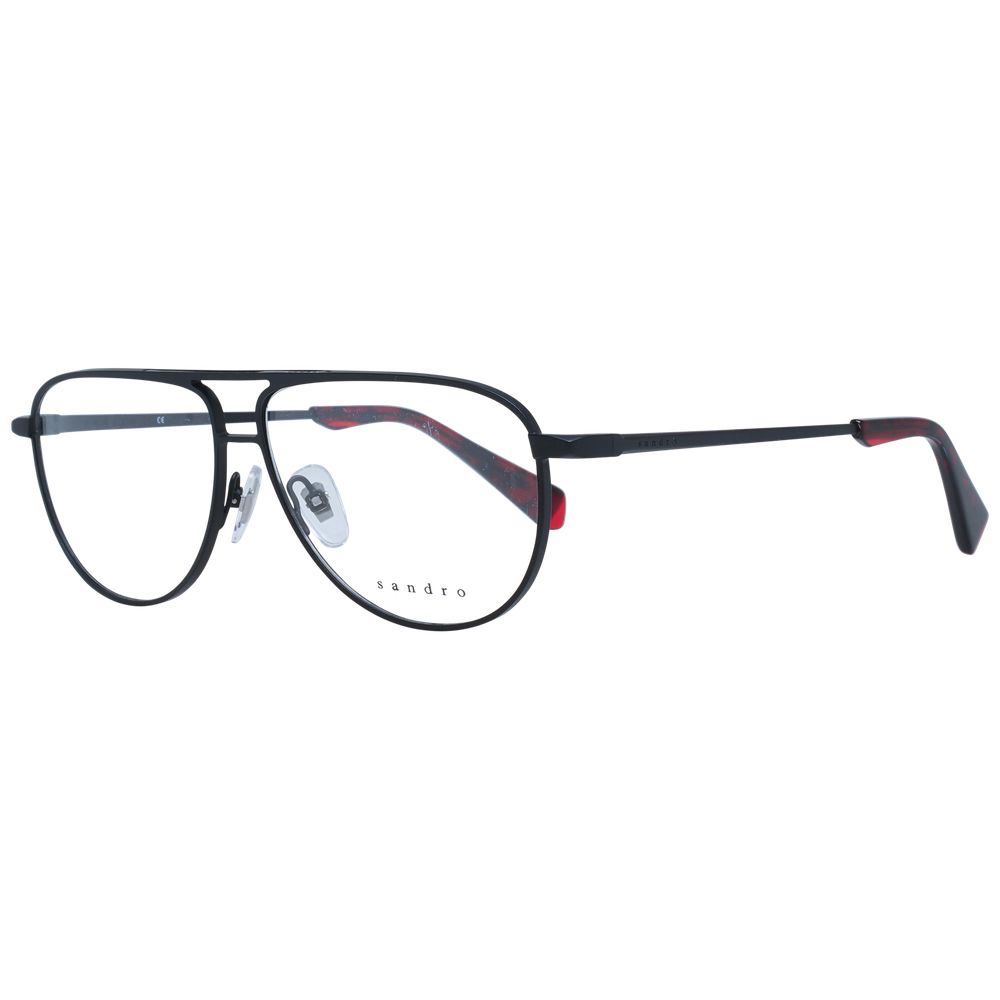 Black Men Glasses Frame Sandro