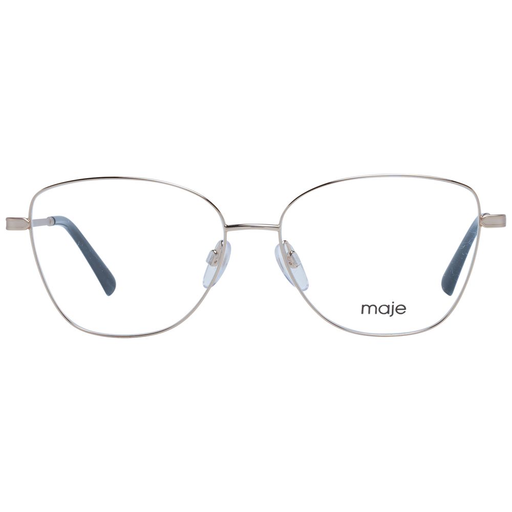 Gold Women Glasses Frame Maje