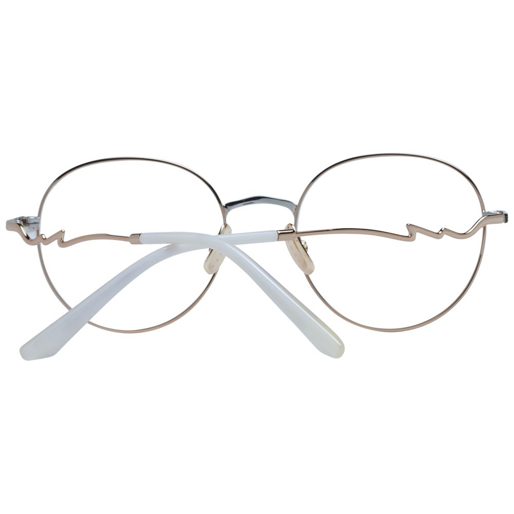 Gold Women Glasses Frame Sandro