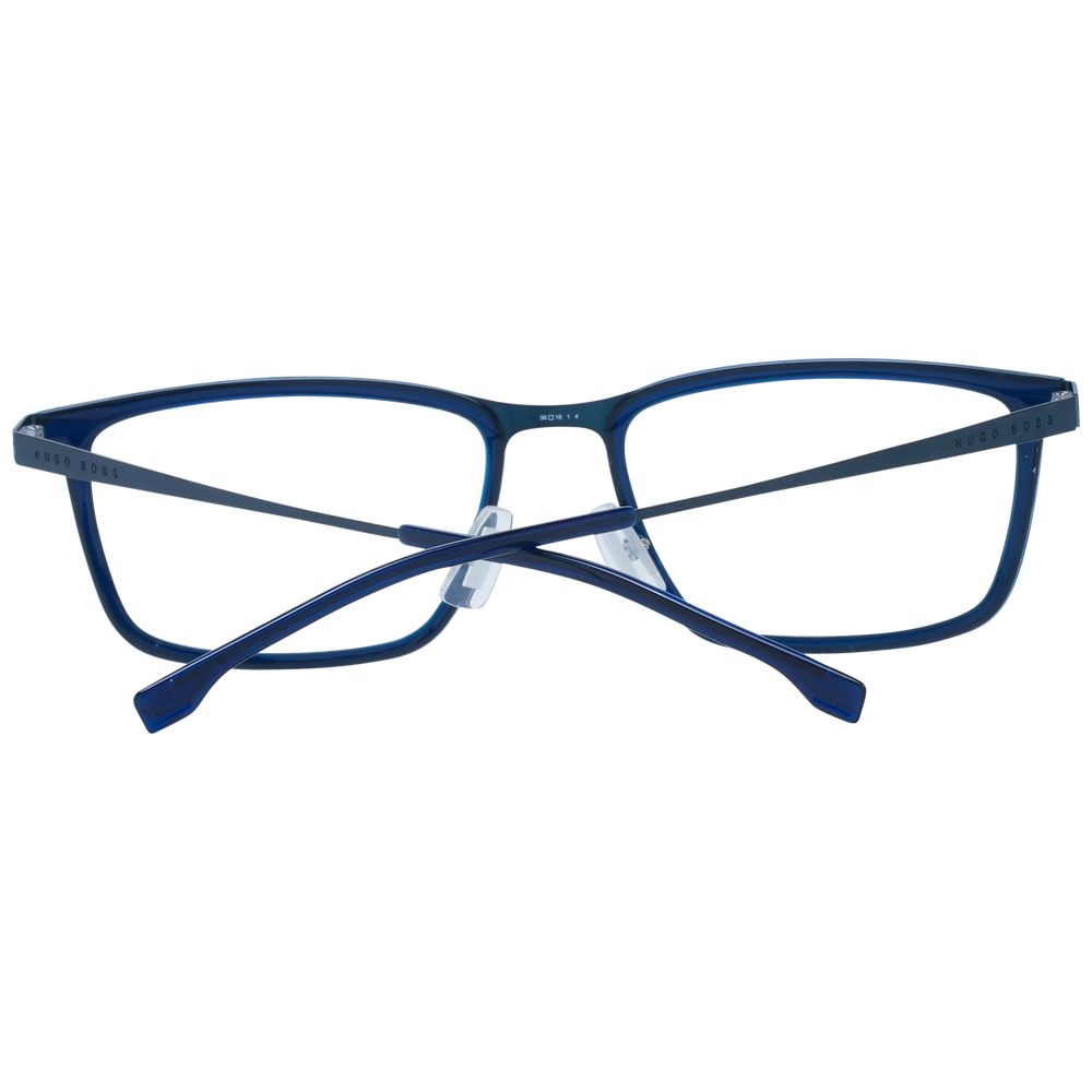 Blue Men Glasses Frame Hugo Boss