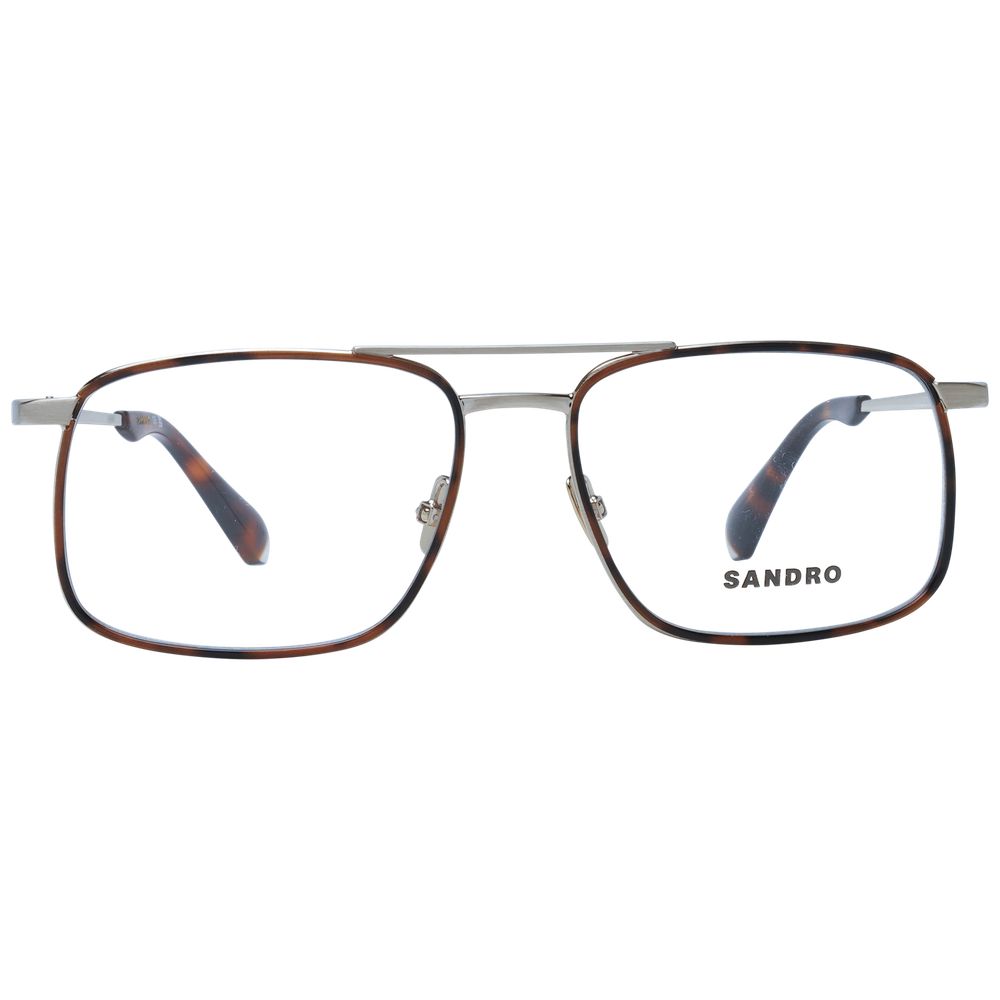 Brown Men Glasses Frame Sandro