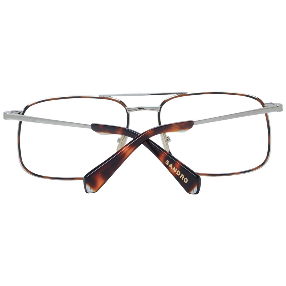 Brown Men Glasses Frame Sandro