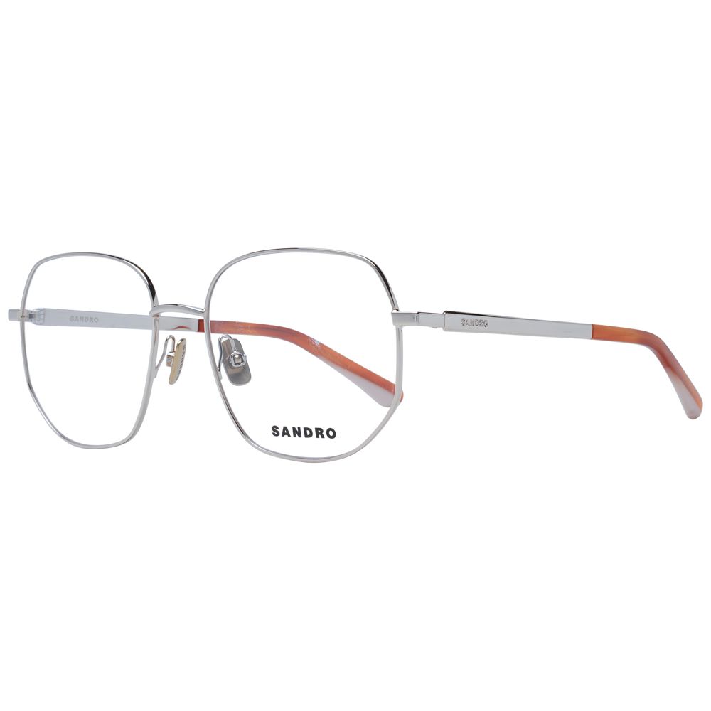 Gold Women Glasses Frame Sandro