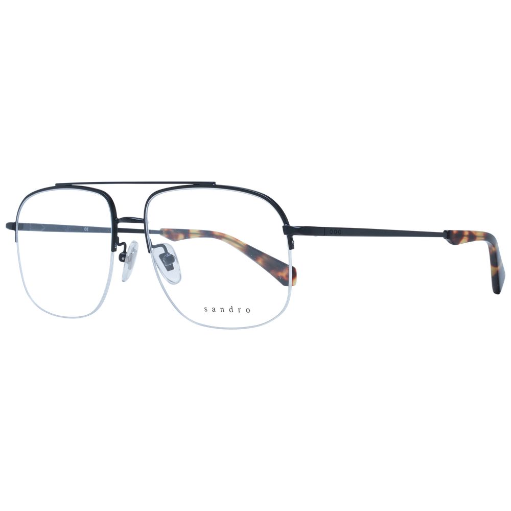Black Men Glasses Frame Sandro