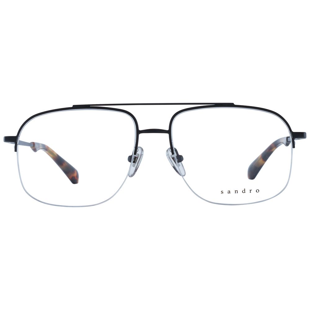 Black Men Glasses Frame Sandro