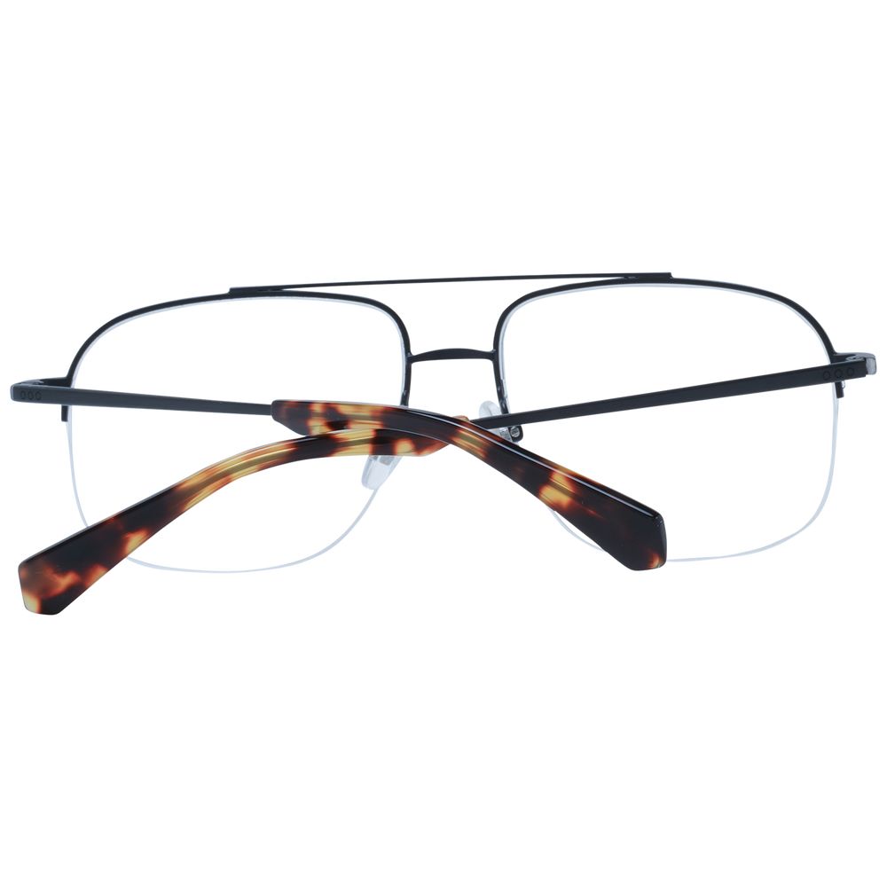 Black Men Glasses Frame Sandro