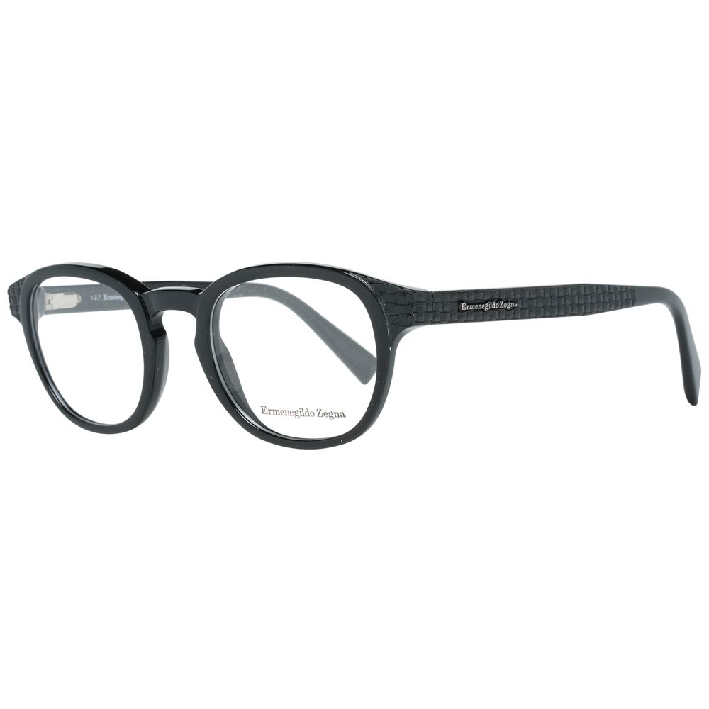 Black Men Glasses Frame Ermenegildo Zegna