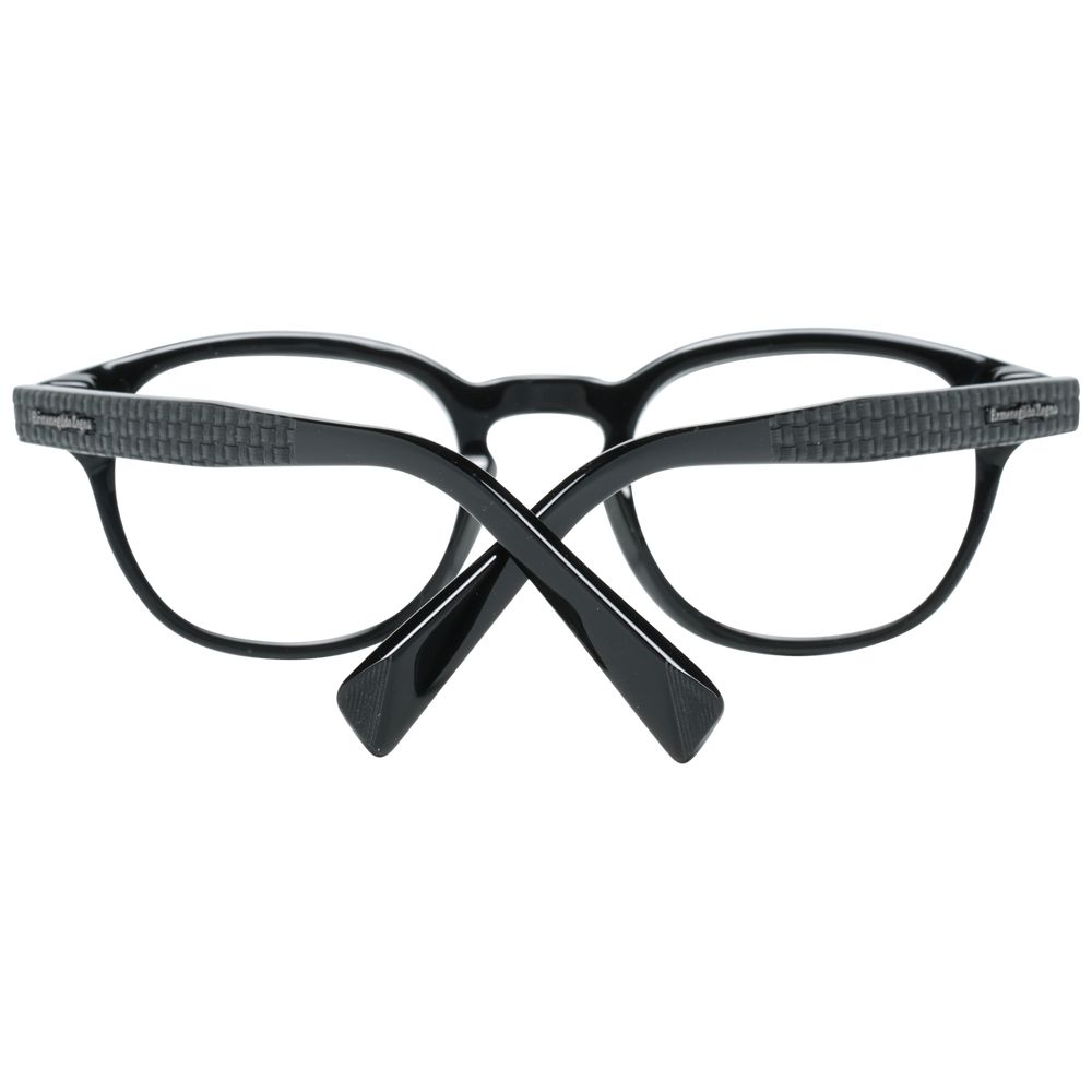 Black Men Glasses Frame Ermenegildo Zegna