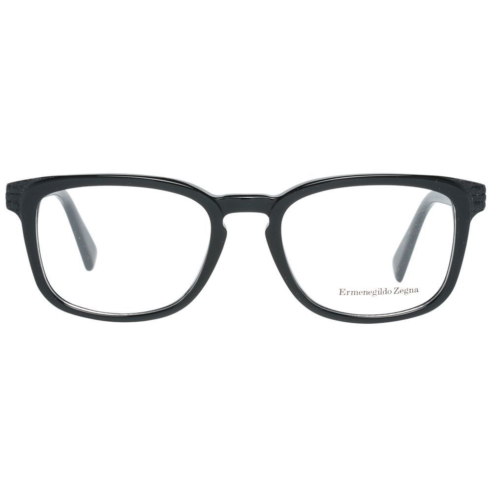 Black Men Glasses Frame Ermenegildo Zegna