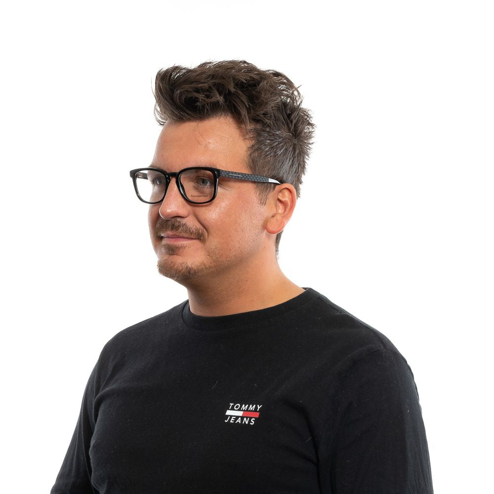 Black Men Glasses Frame Ermenegildo Zegna