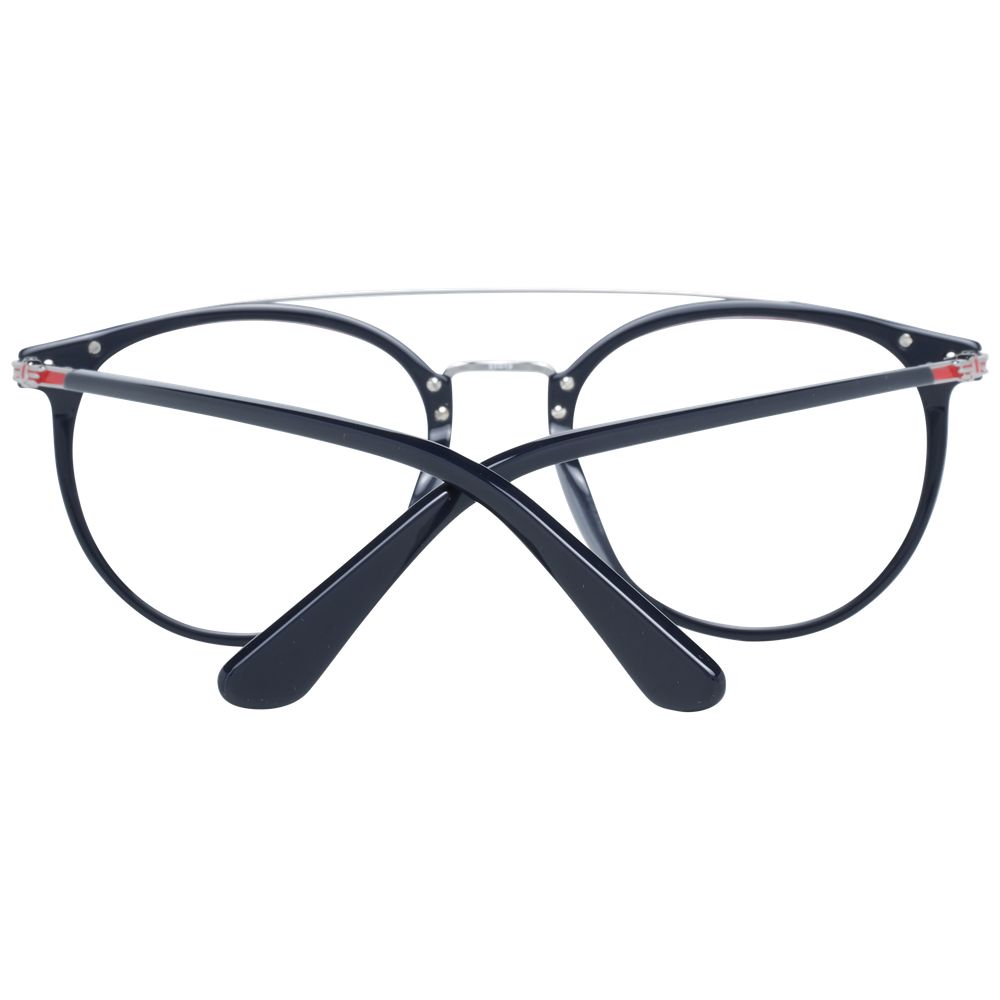 Blue Men Glasses Frame Police