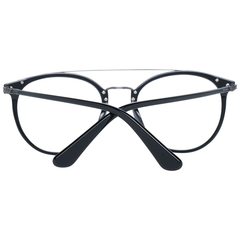 Black Men Glasses Frame Police