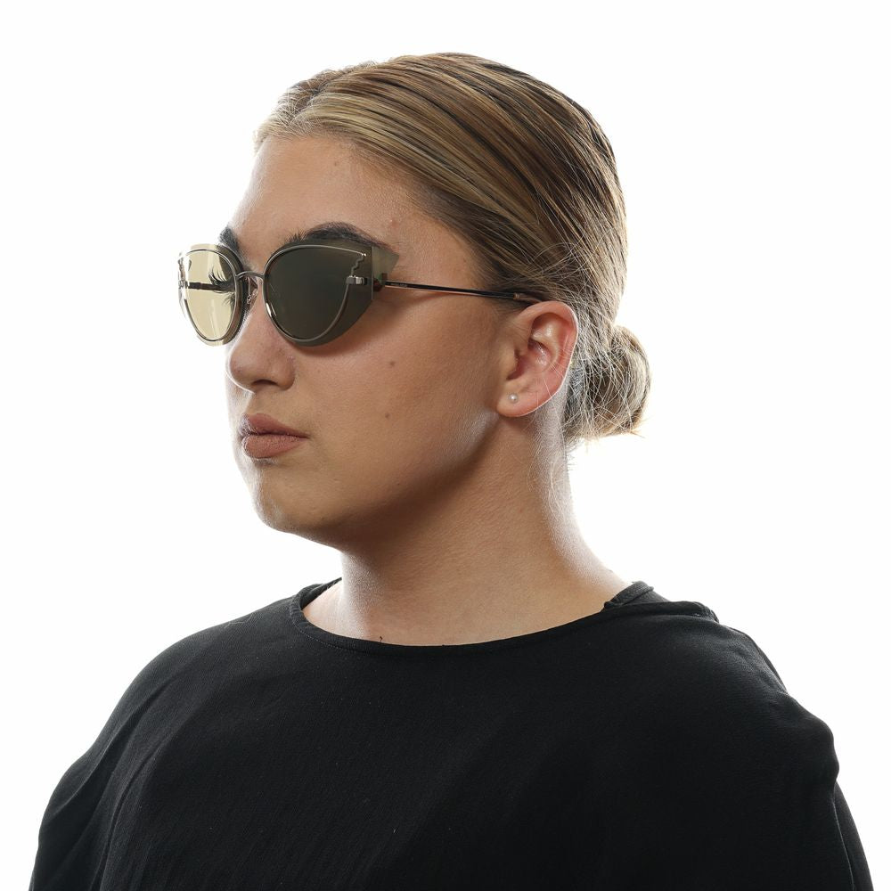 Gold Women Sunglass Police