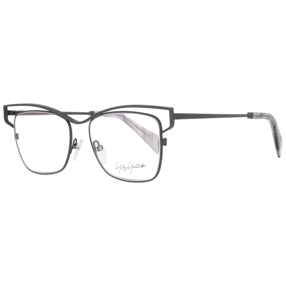 Gray Women Glasses Frame Yohji Yamamoto